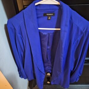 Torrid Women's Royal Blue Blazer